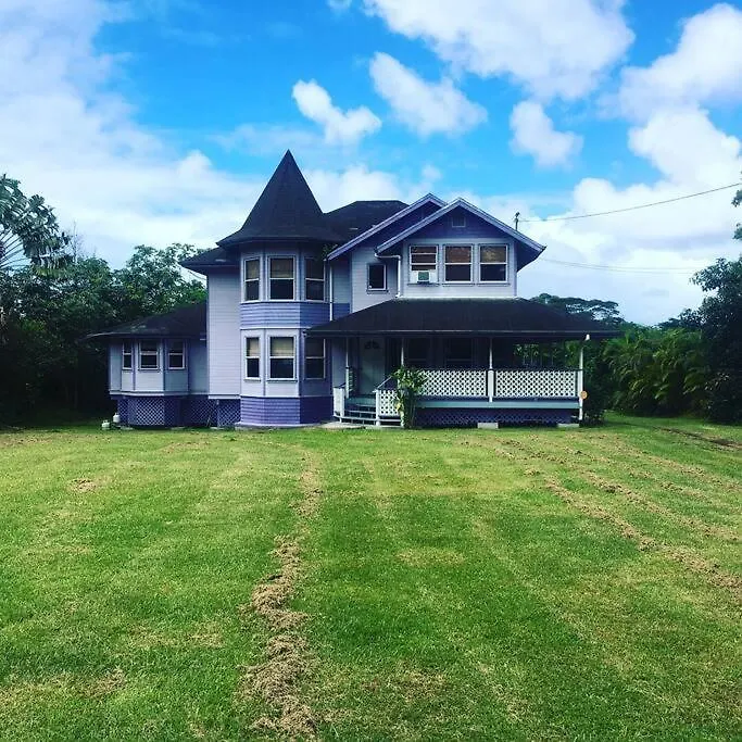 Hawaii Tropical Volcano mansion + Sauna Hilo Casa vacanze