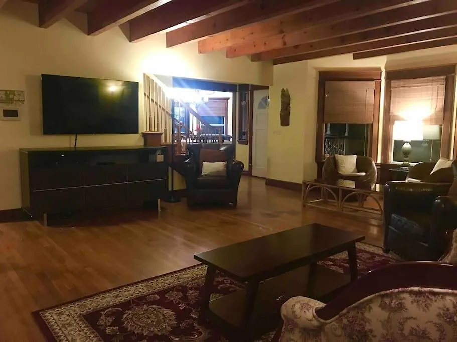 Hawaii Tropical Volcano mansion + Sauna Hilo 0*,